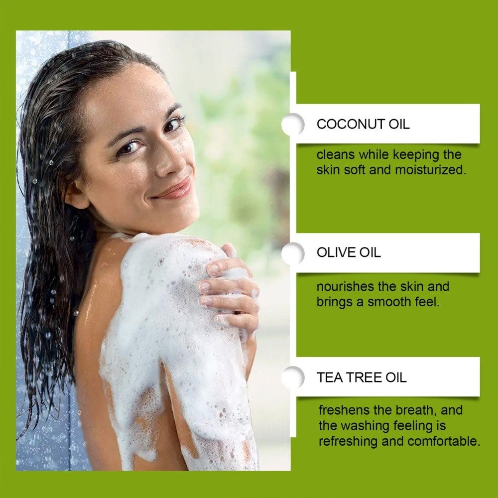 Relief Soap Bar, Loravey Tea Tree Oil Soap,Natural Soaps for Healthy Skin CW