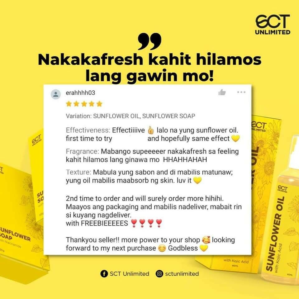 Skin Can Tell Sunflower Kojic Niacinamide Soap