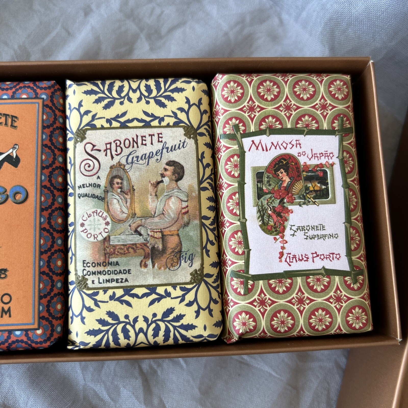 5 Claus Porto 1887 Portugal Fine Soap Collection New Gift Box Assorted Fragrance