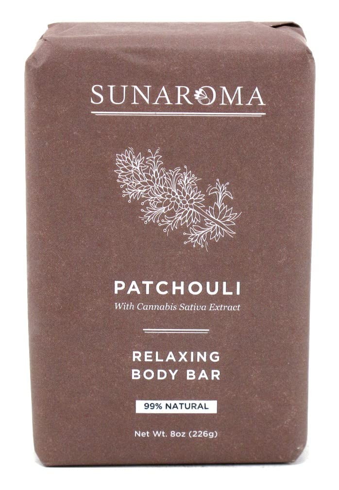 Soap Bar Patchouli 8 Ounce (Pack of 3)