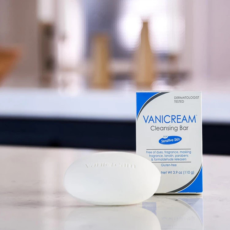 Vanicream Gentle Cleansing Bar Fragrance Free for Sensitive Skin Free Shipping