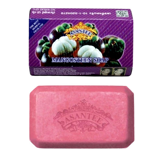 Asantee soap mangosteen honey herbal thai vitamin skin face bars bacteria /125g.