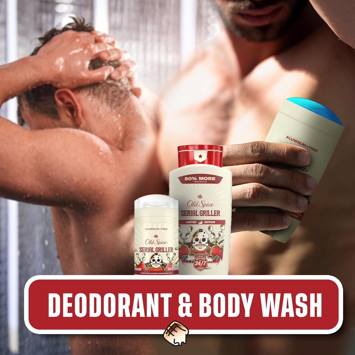 Body Wash for Men, Summerdudes, 24/7 Shower Fresh with Daily Use, Long Lasting