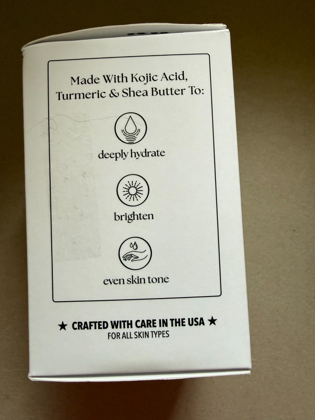 Provence Essentials Kojic Acid Turmeric Shea Butter Bar Soap Set 3 Bars 5 oz