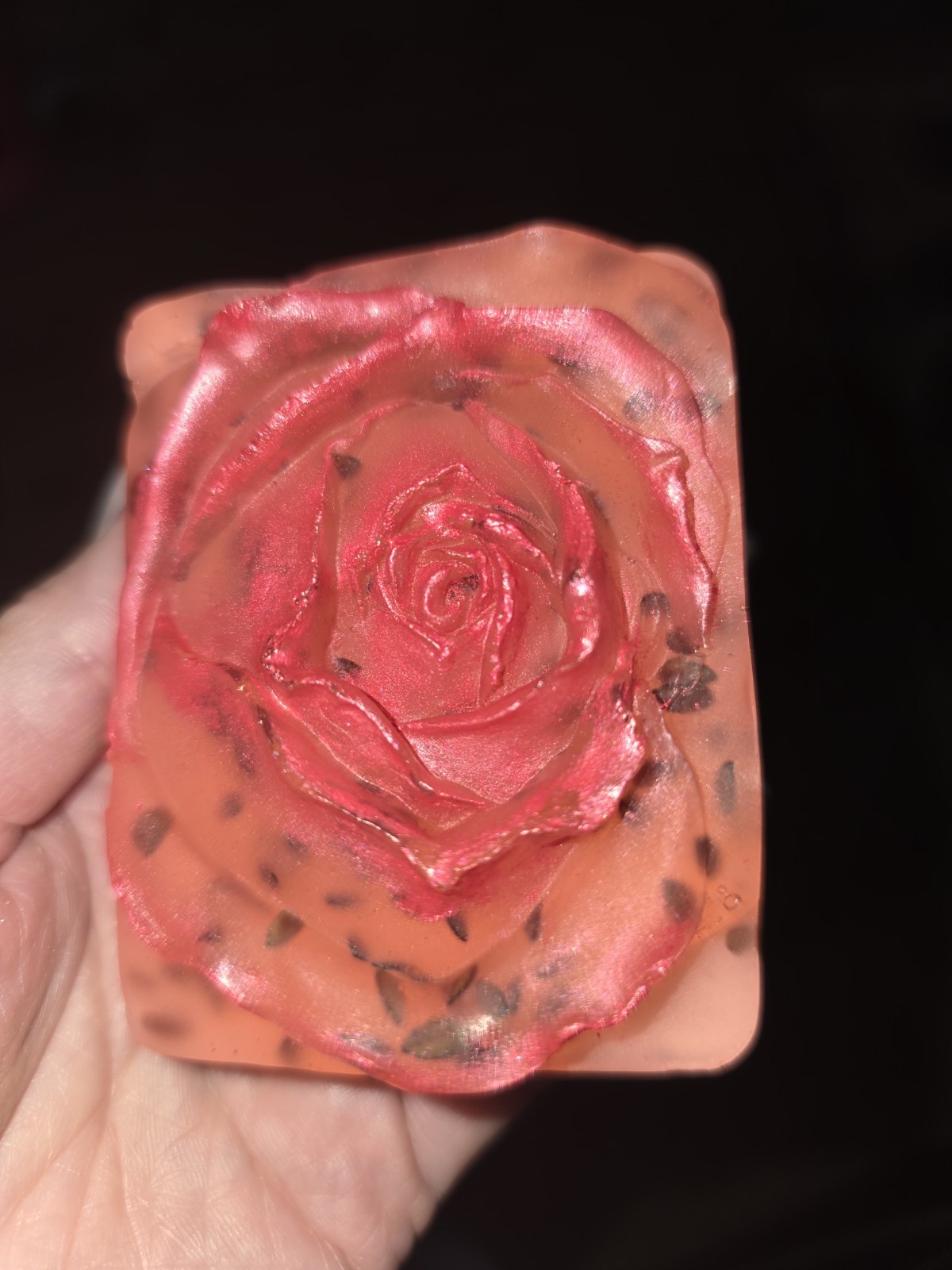 Handmade Pink Floral Body & Hand Bar Soap Multipack Set (2 Bars)
