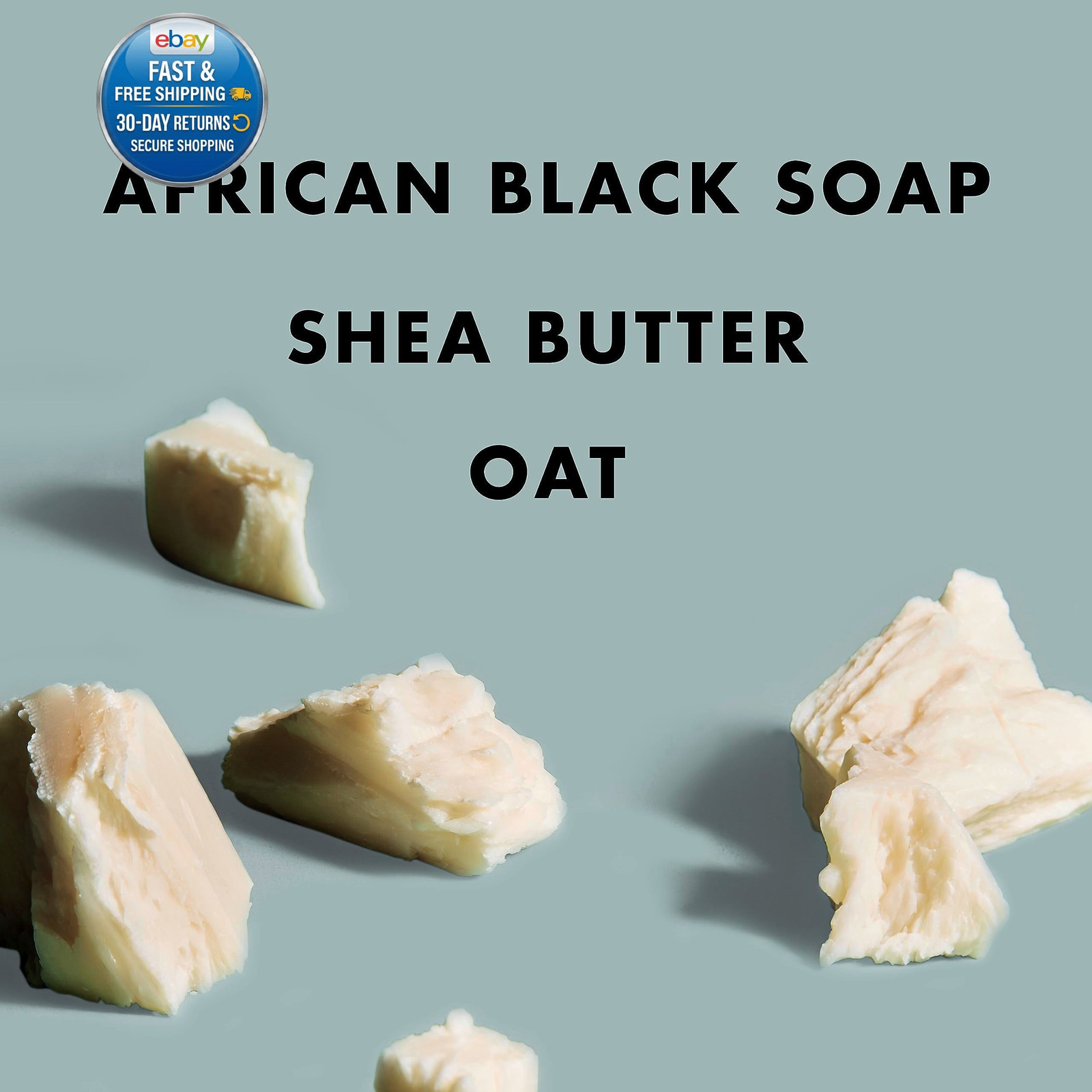 Bar Soap for Troubled Skin African 8 Ounce (Pack of 1), Black