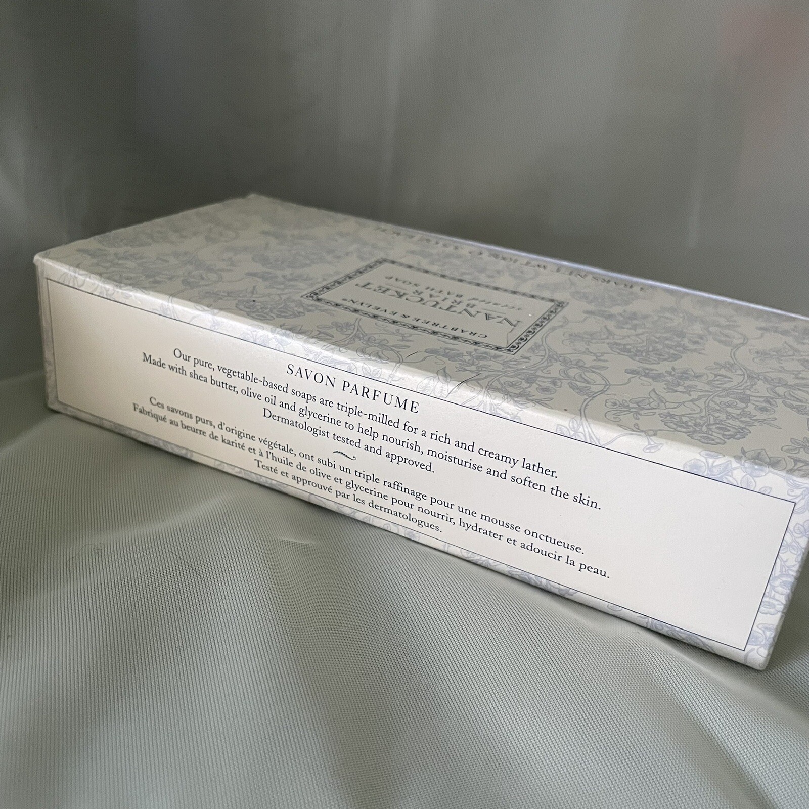 Crabtree & Evelyn Nantucket Briar Scented Bath Soap Set of 3 x 3.5oz Vintage NEW