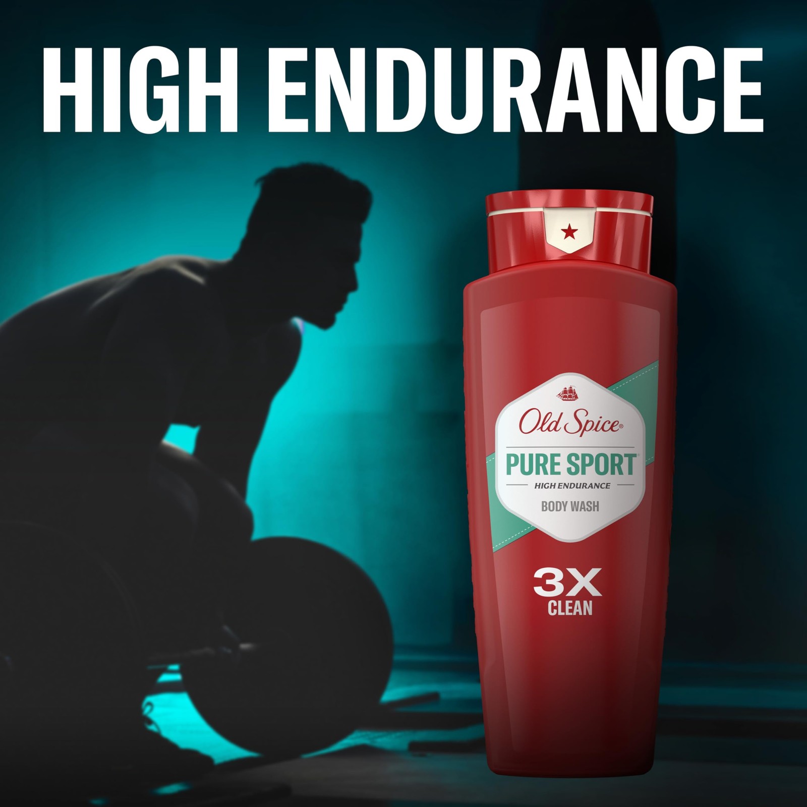 Old Spice Refreshing Body Wash for Men, High Endurance, 24 Fl Oz (Pack of 2)