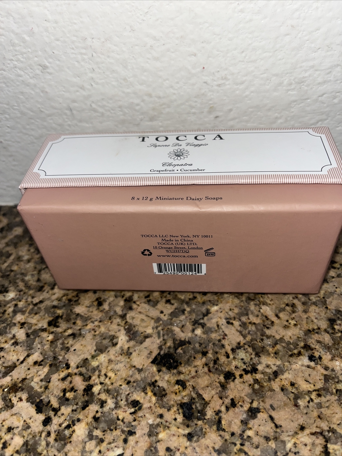 Tocca Cleopatra Grapefruit Cucumber Decorative Soap Gift Set READ!