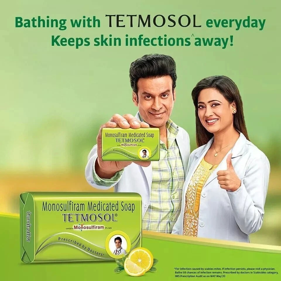 Tetmosol Medicated Soap – Fights Skin Infections 100gm u241
