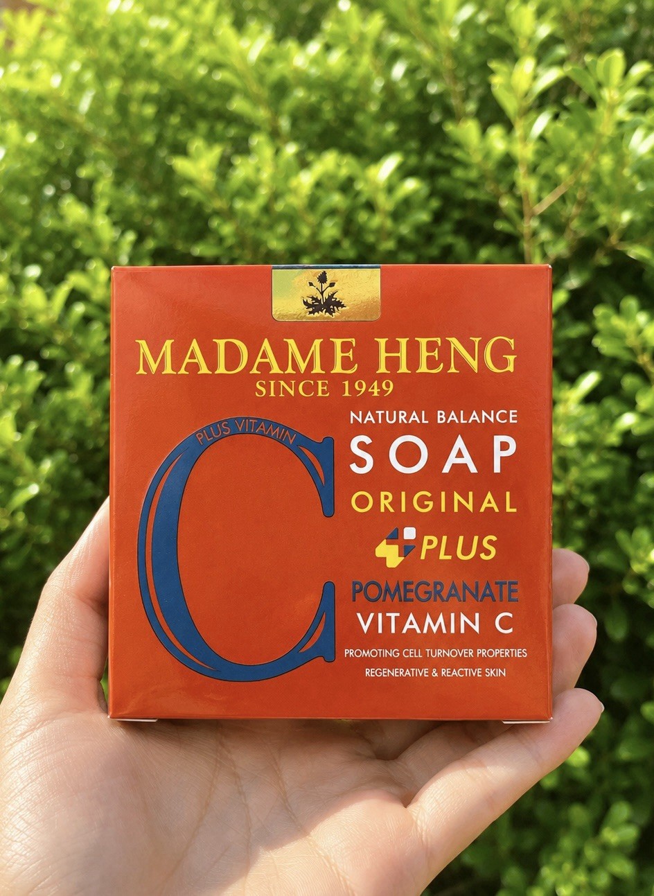 Madame Heng Natural Balance Soap Pomegranate Vitamin C 150g x 2 Bars
