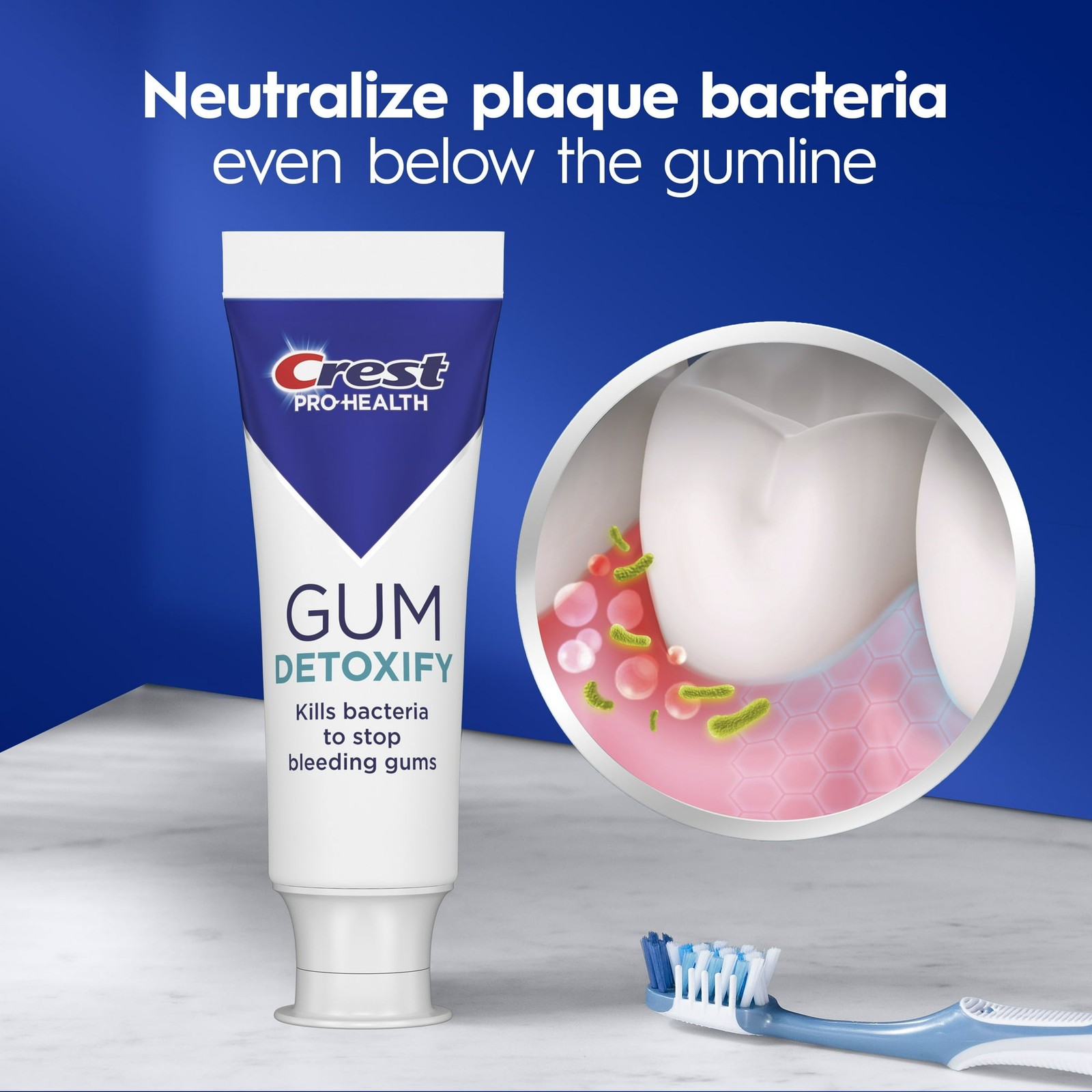 Crest Pro-Health Gum Detoxify Deep Clean Toothpaste 4.8 oz