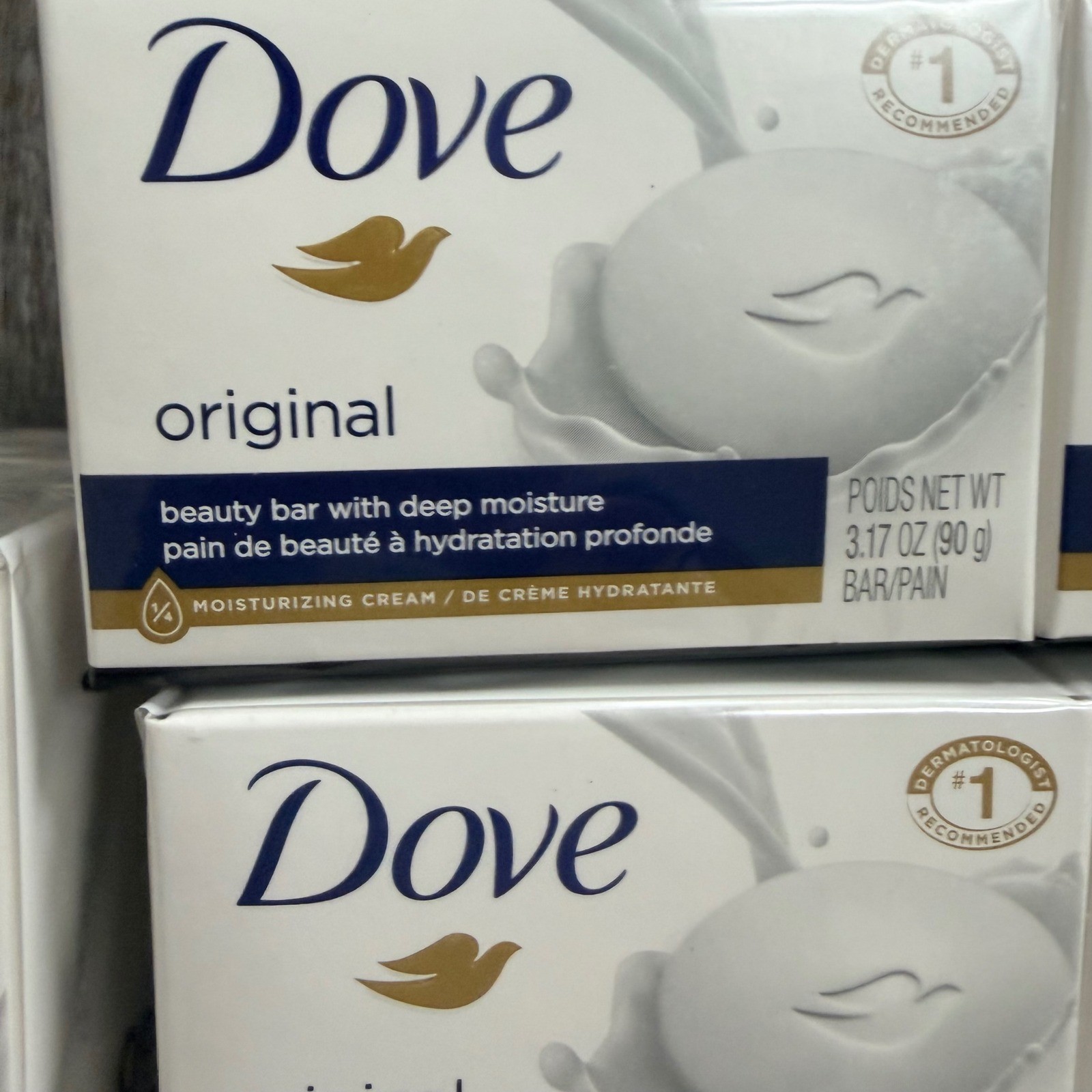 Dove Original Beauty Bar Deep Moisture 3.17 oz 8 48 Count Bulk Set Soap