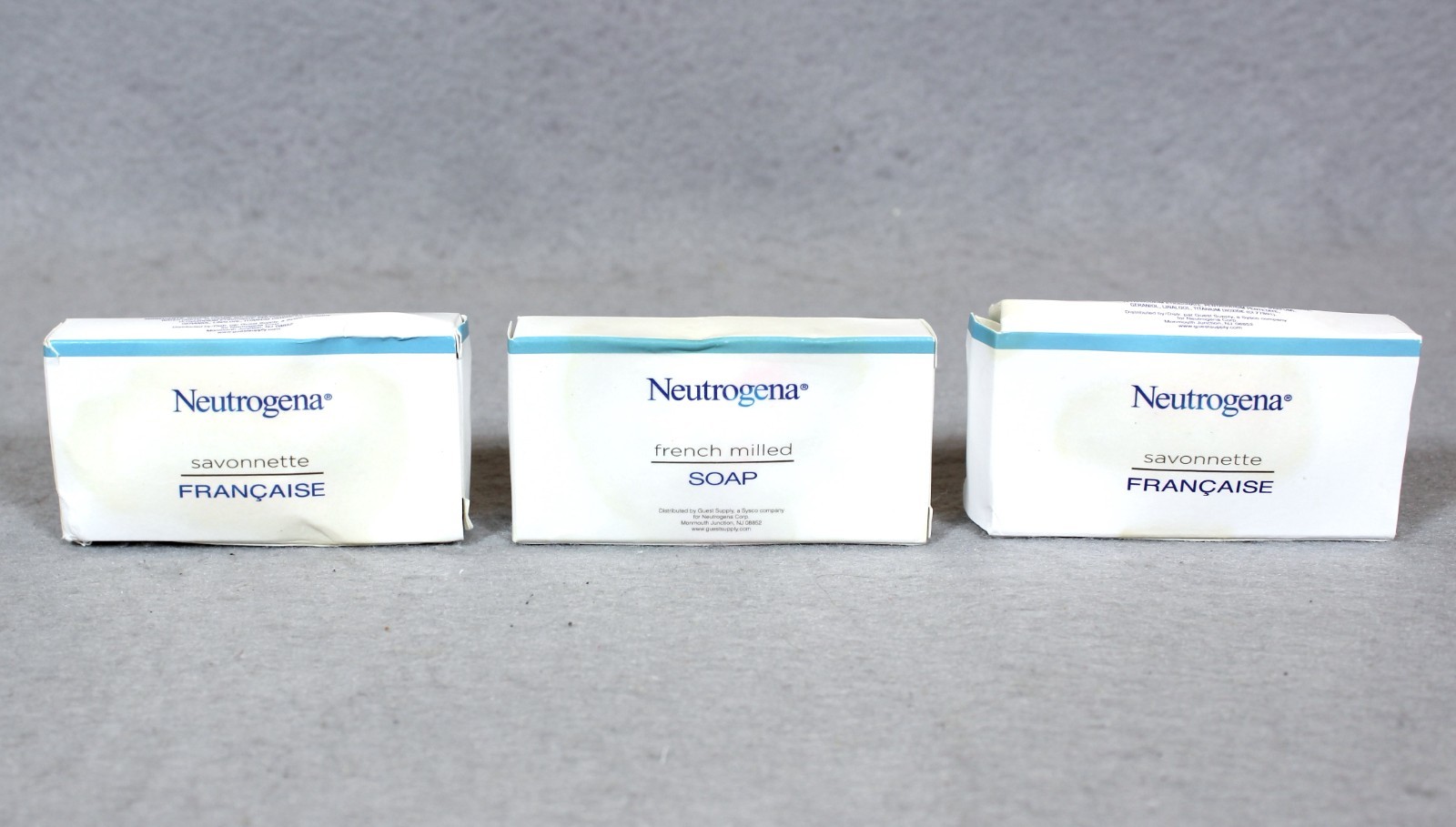 NEUTROGENA French Milled BATH Soap .8oz Boxed Lot of 6 New Travel Size