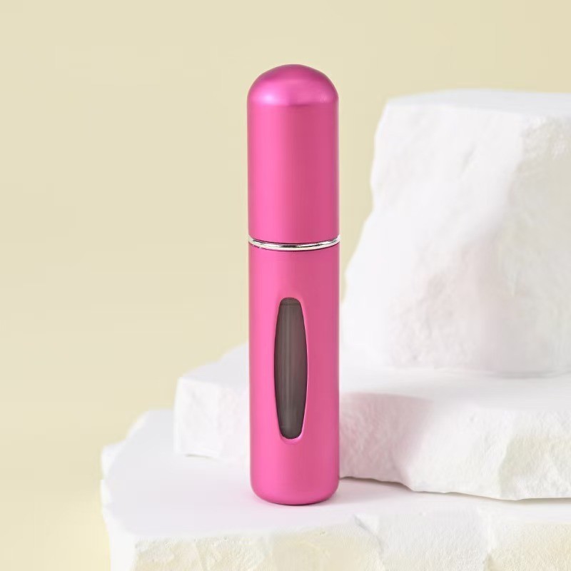 Any 5 PCS Mini Travel Perfume Atomizer Bottle Portable Spray Pump Case Refill