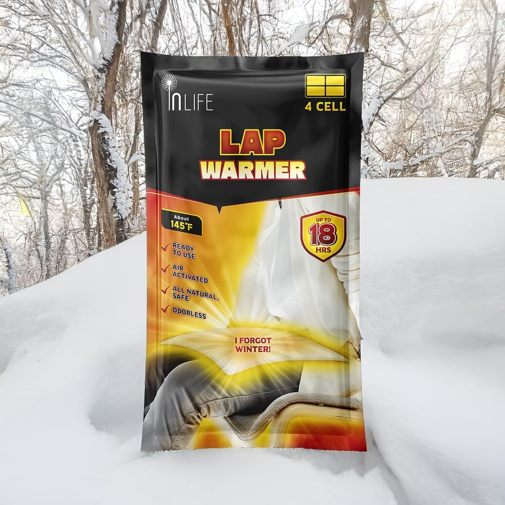 Super Warmer for Lap and Body, All Natural & Safe, Bigger & Wider Area Covered,