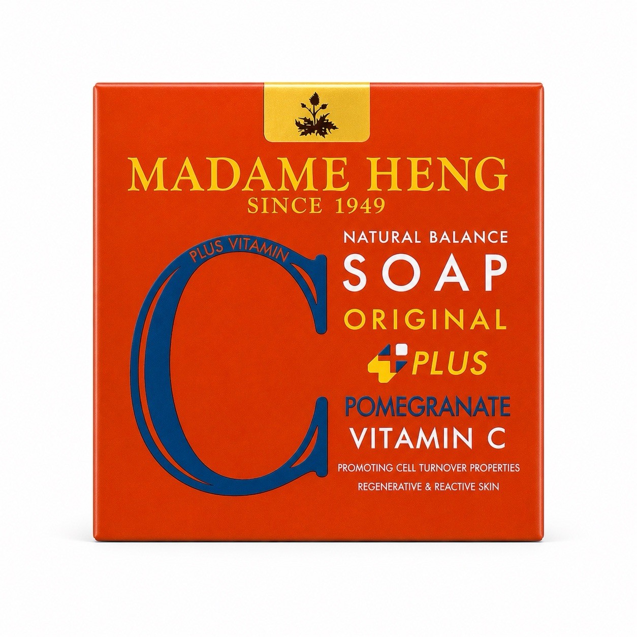 Madame Heng Natural Balance Soap Pomegranate Vitamin C 150g x 2 Bars