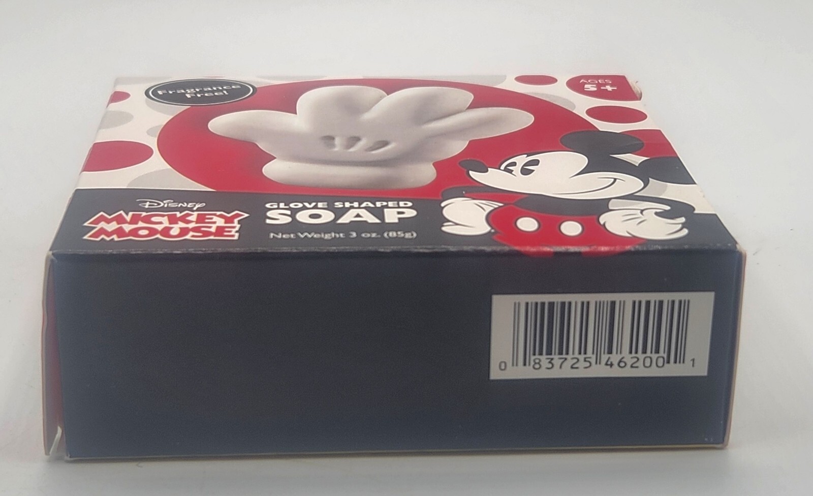 Disney Mickey Mouse White Glove Hand Shaped Soap Fragrance Free NEW in Box