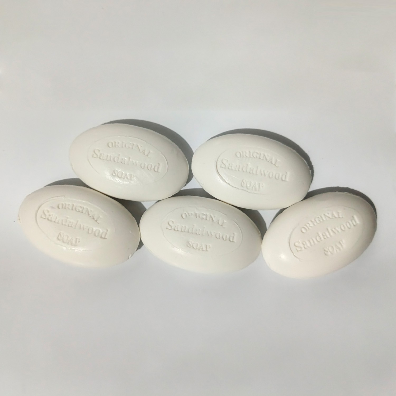 Rani Sandalwood with Jasmine & Vitamin E Bathing Bar Soap Natural Beauty 5 PCs