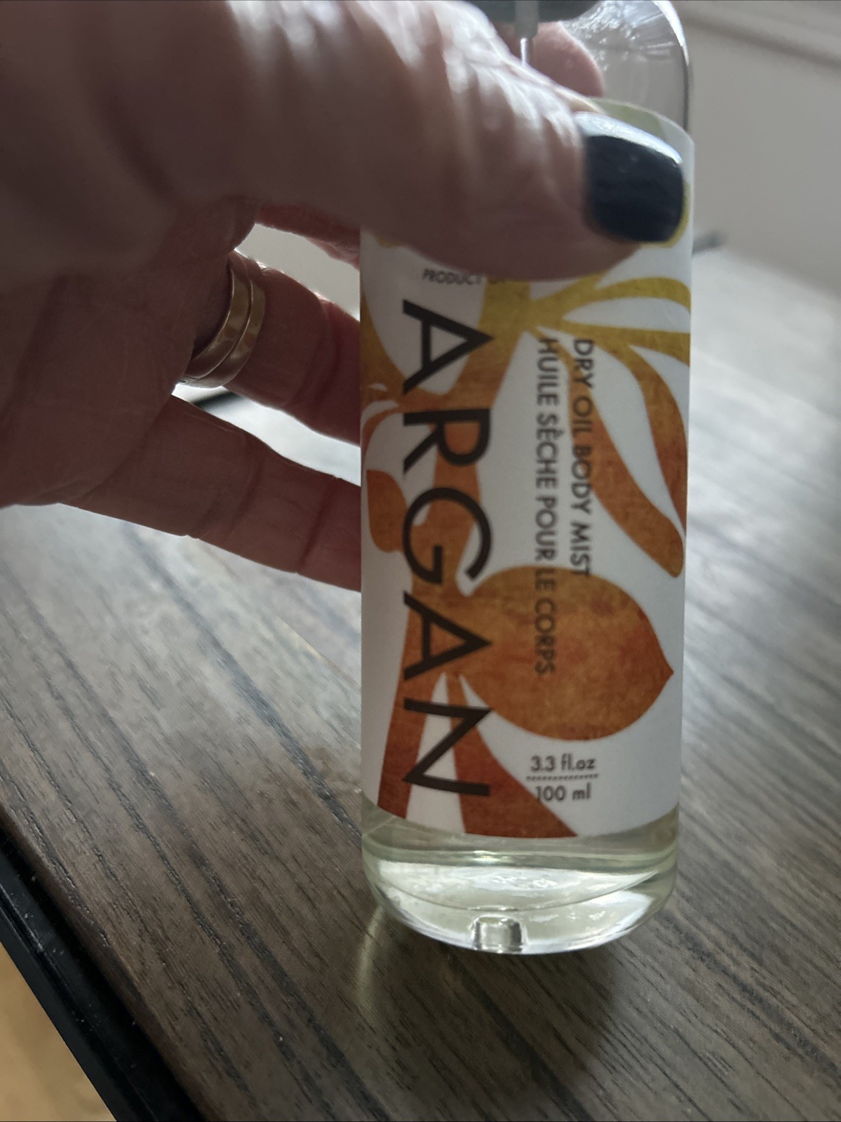 Pre de Provence, ARGAN SWEET ORANGE DRY OIL BODY MIST with Vitamin C
