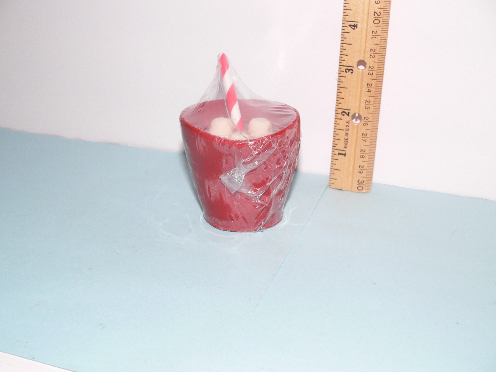 LOVE LEE SOAPS Hot Cocoa PEPPERMINT MOCHA SCENTED Christmas CUP MARSHMELLOWS NEW