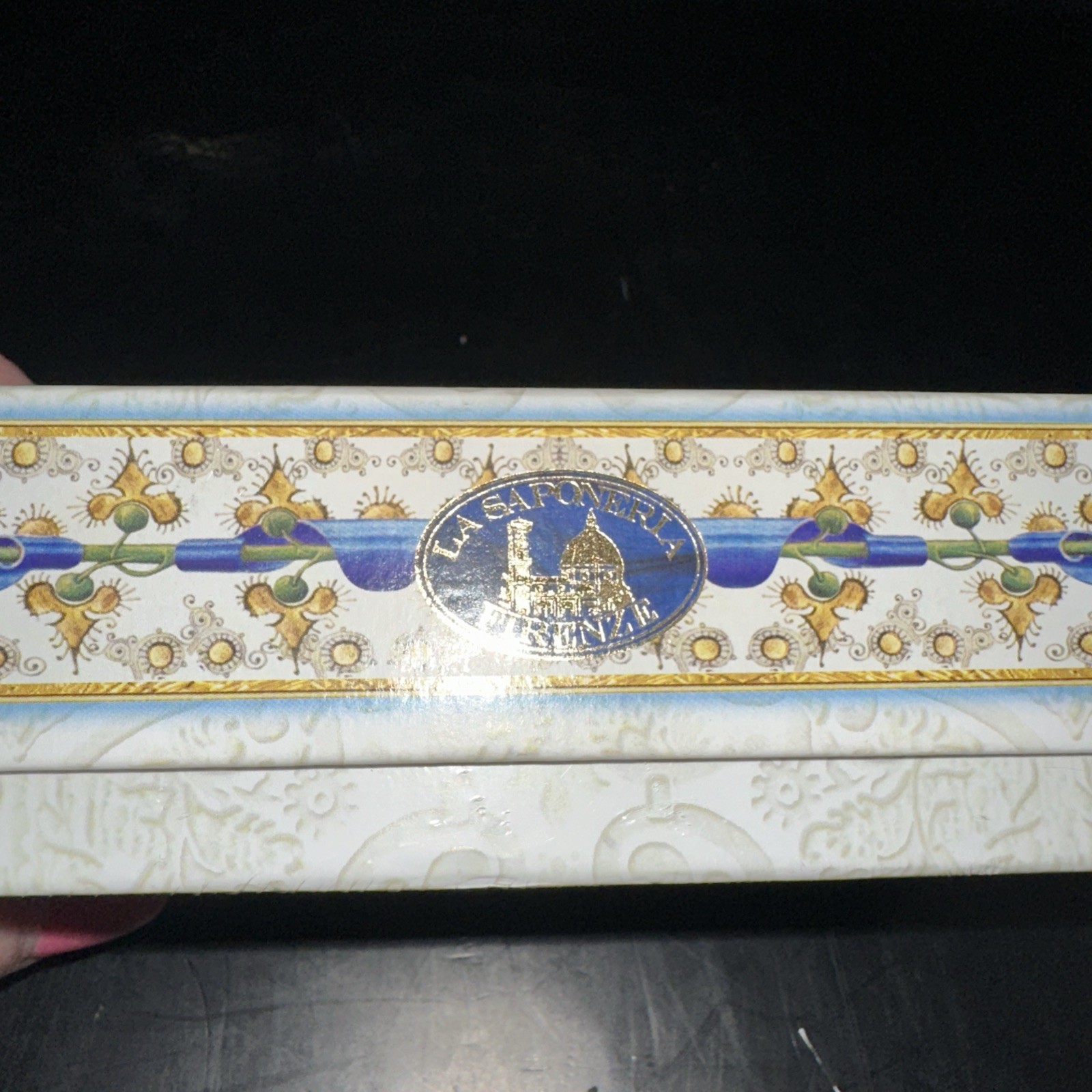 LA SAPONERIA FIRENZE ITALIAN ALMOND SCENTED LUXURY SOAP ITALY-TUSCANY BAR 10.5OZ