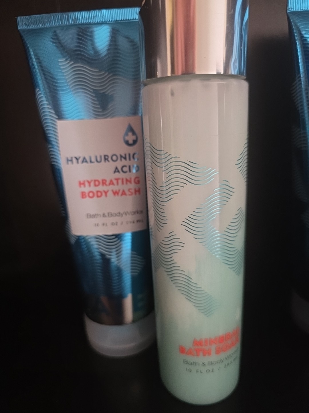 Bath & Body Works Mineral Bath Soak 10oz Plus heldoronic acid wash