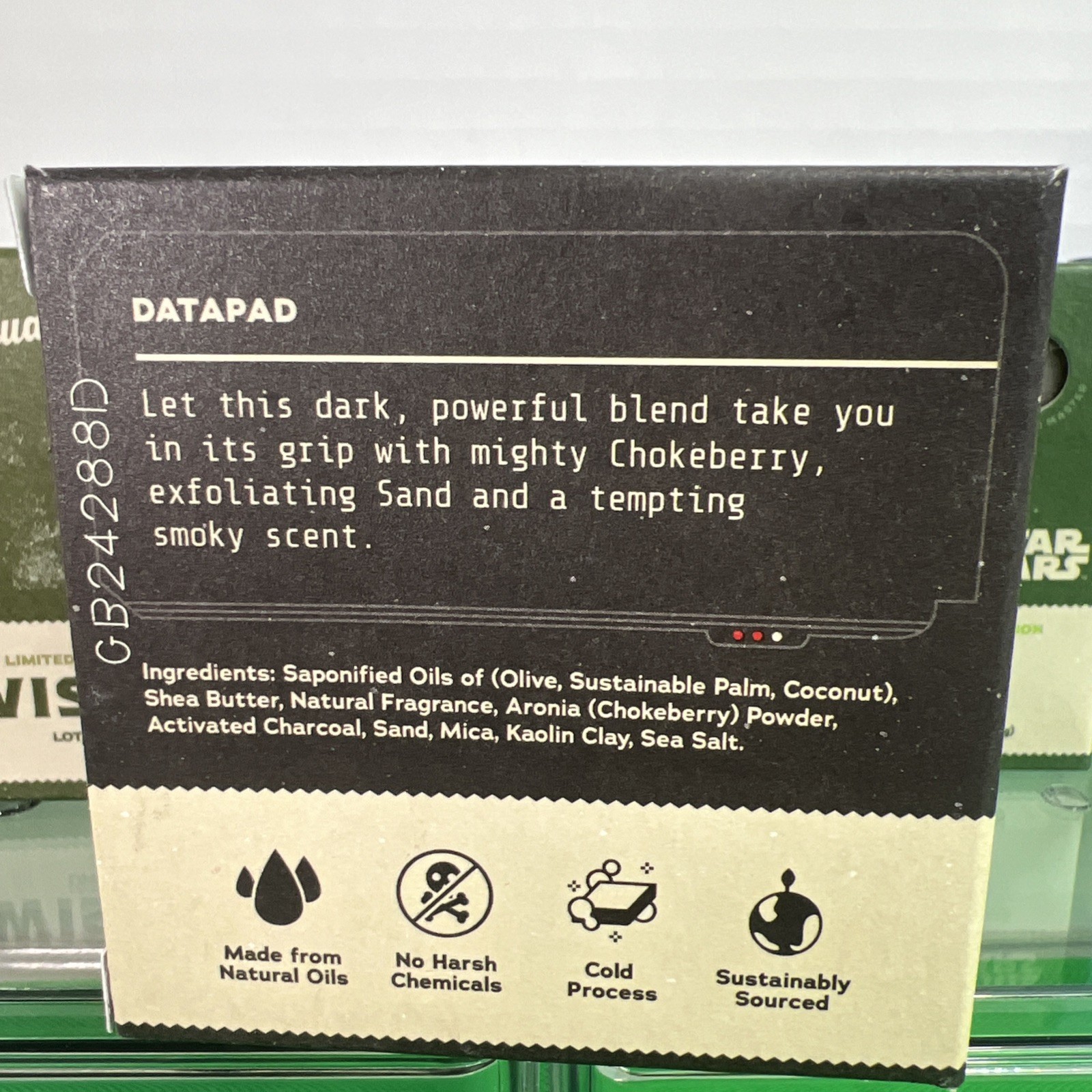 DR. Squatch Limited Edition Star Wars Soap, Zero & Heavy Grit (5Bars) 5 OZ Bars