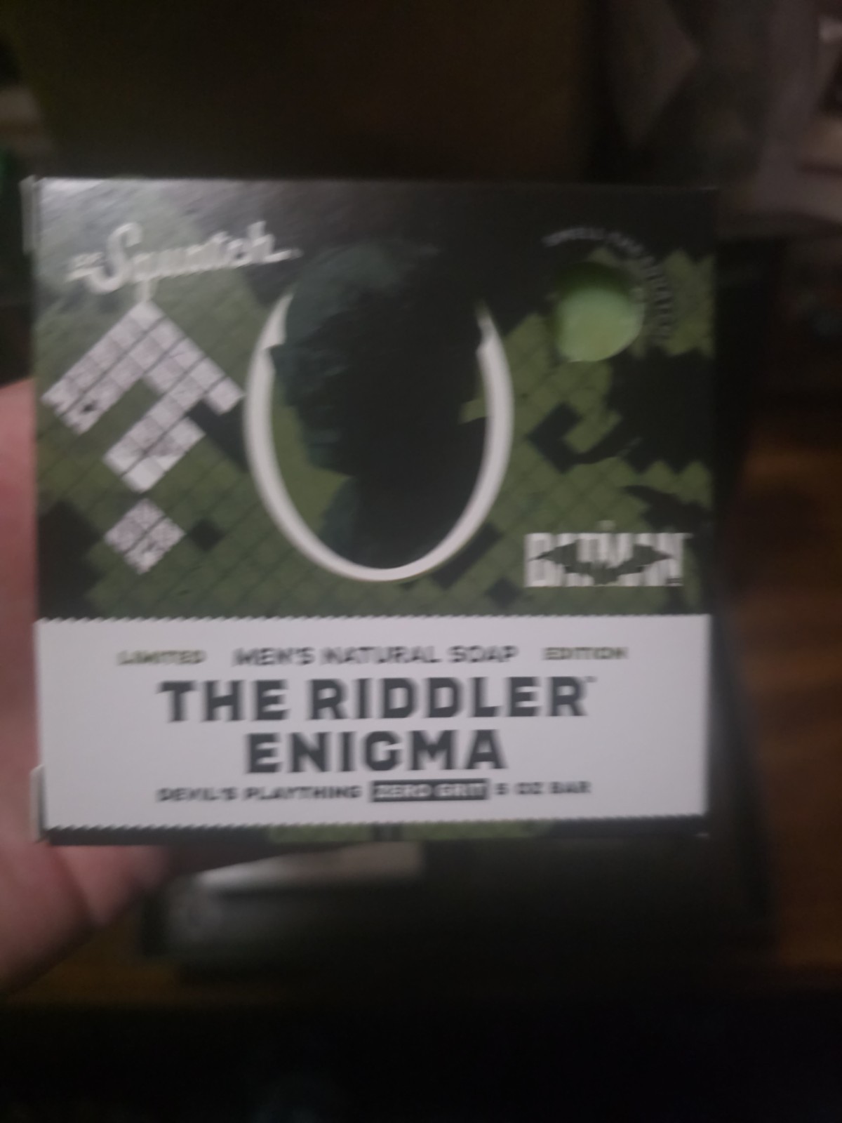 Dr Squatch Batman Box Set! Riddler Enigma And The Batman Bricc Soaps 5 Oz MINT!