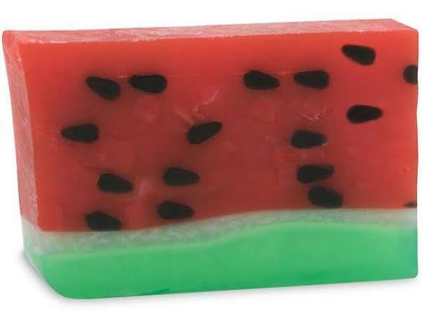 Primal Elements Handmade Vegetable Glycerin Soap Travel Size Watermelon New