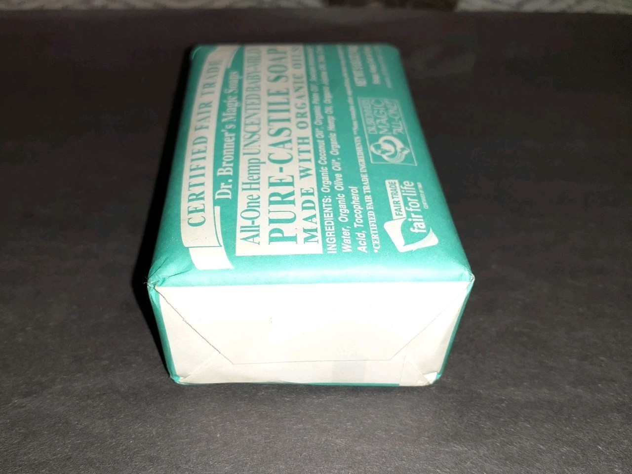 Dr. Bronner’s Pure Castile Bar Soap All-One Hemp Baby Unscented 5 oz (140 g)