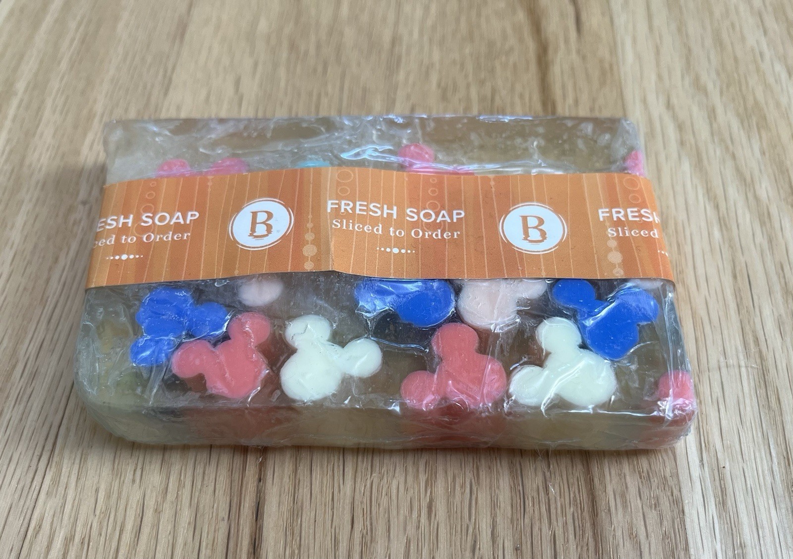 FRESH SOAP Walt Disney Mickey Mouse Pink Blue White NEW