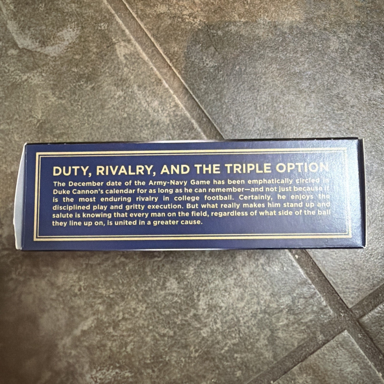 Duke Cannon Army Navy Big American Brick Of Soap 10oz New Unopened