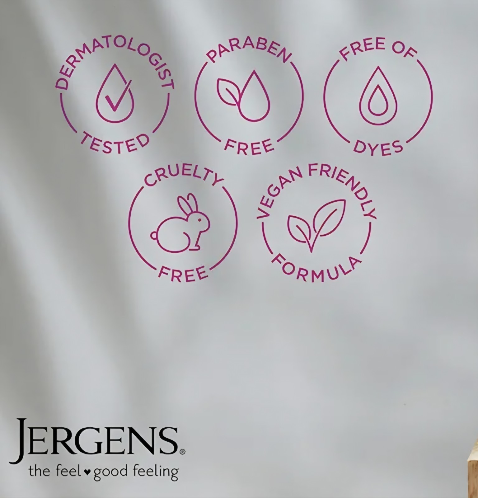 NEW! JERGENS (4-BARS) 3 Oz. (85 g) 🍒🫧 ●CHERRY ALMOND● Original Mild Soap🫧.
