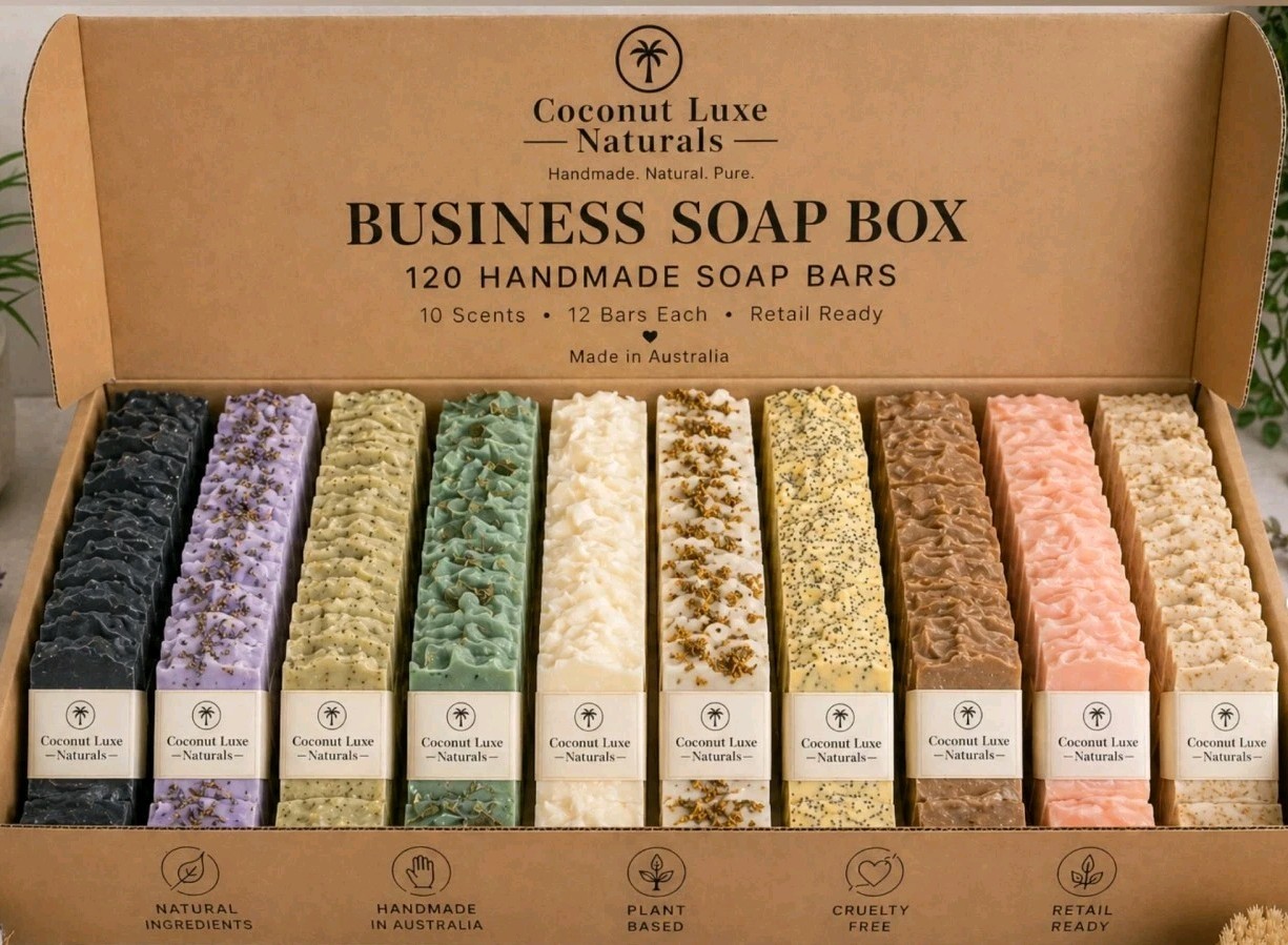 Wholesale Soap 120 Bars Bulk Lot Handmade Natural Soap Business
