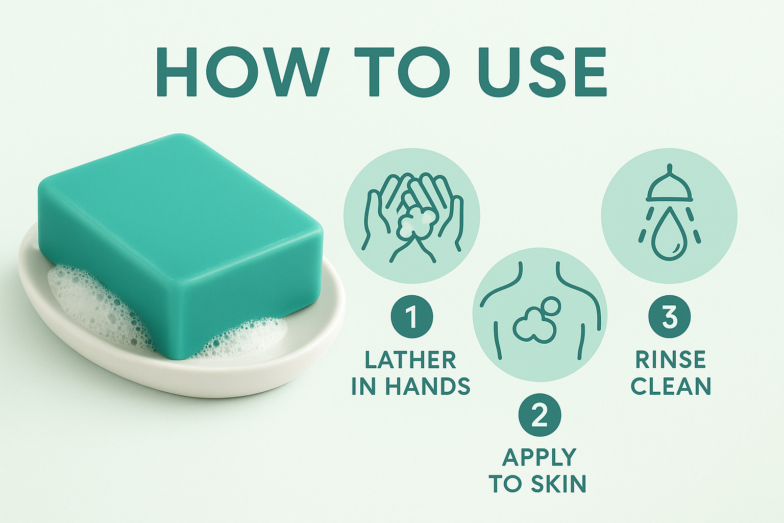 Handmade Soap – Natural Organic Eucalyptus Spearmint Bar