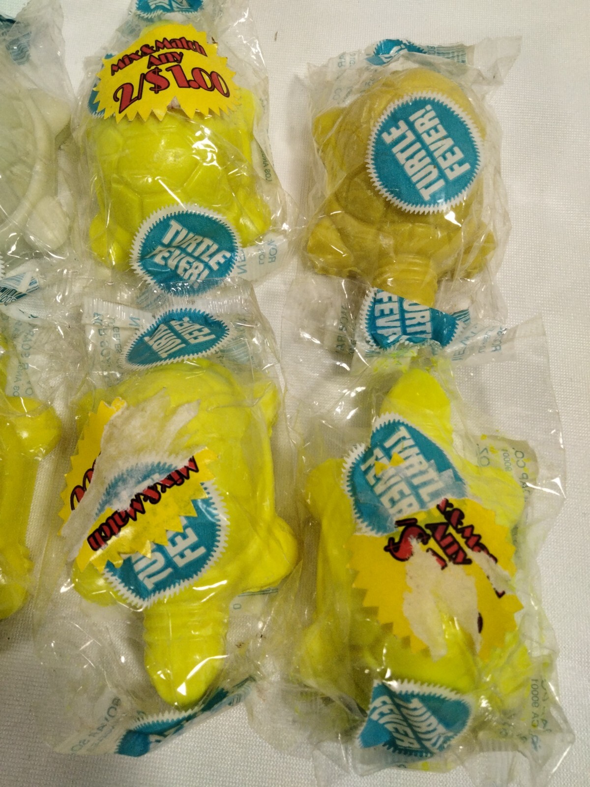 TURTLE SHAPED HAND SOAP NEW IN PACKAGE LOT OF 8 YELLOW WHITE GREEN