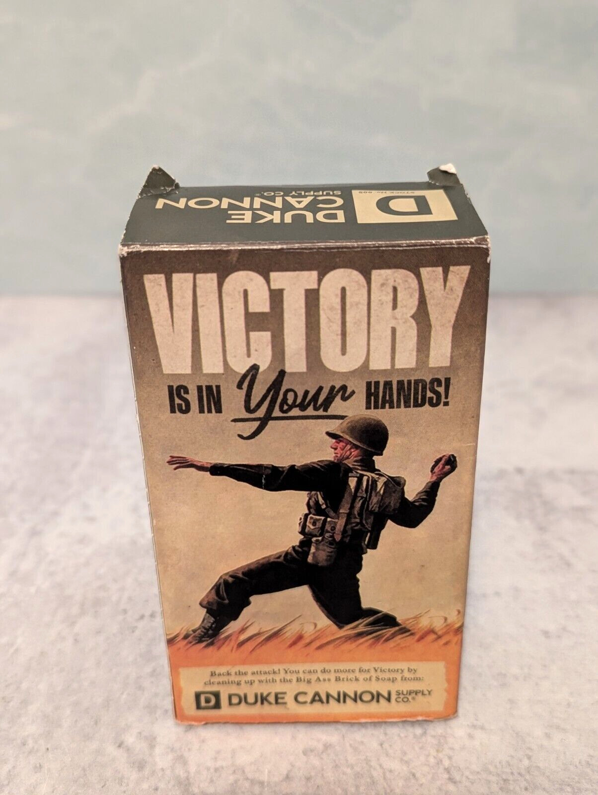 *NEW* Duke Cannon Big Ass Brick Of Soap Victory 10 oz – Limited Edition WWII