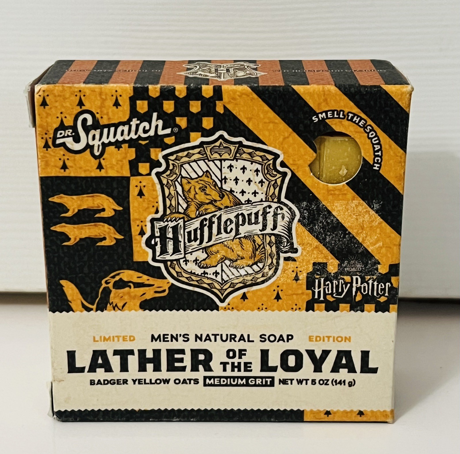 10 PACK DR. Squatch Harry Potter Lather Of The Loyal Soap 5 oz MEDIUM GRIT U36