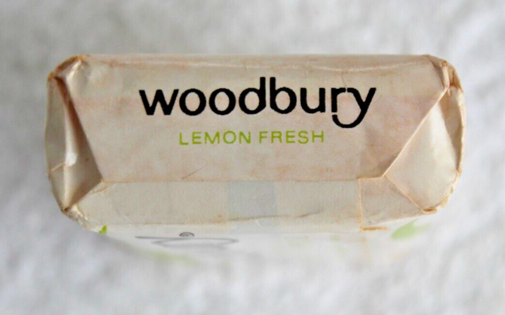 Vintage Woodbury Lemon Fresh Beauty Mild Bar Soap 3oz Unopened