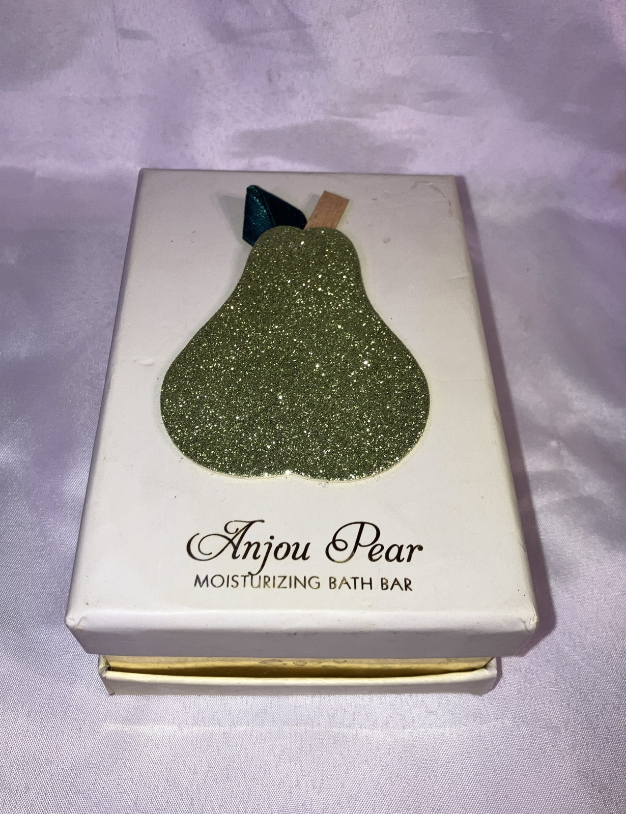 VTG NEW OLD STOCK Bath Bar 12 oz. Bar In Gift Box LARGE BAR ANJOU PEAR.