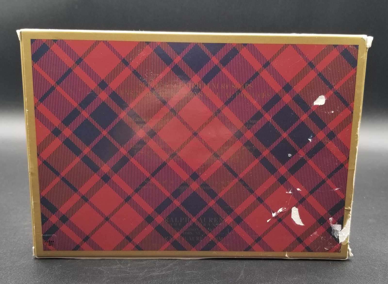 Ralph Lauren Scented Luxury Soaps “Holiday Wreath” (6) Sealed Soaps