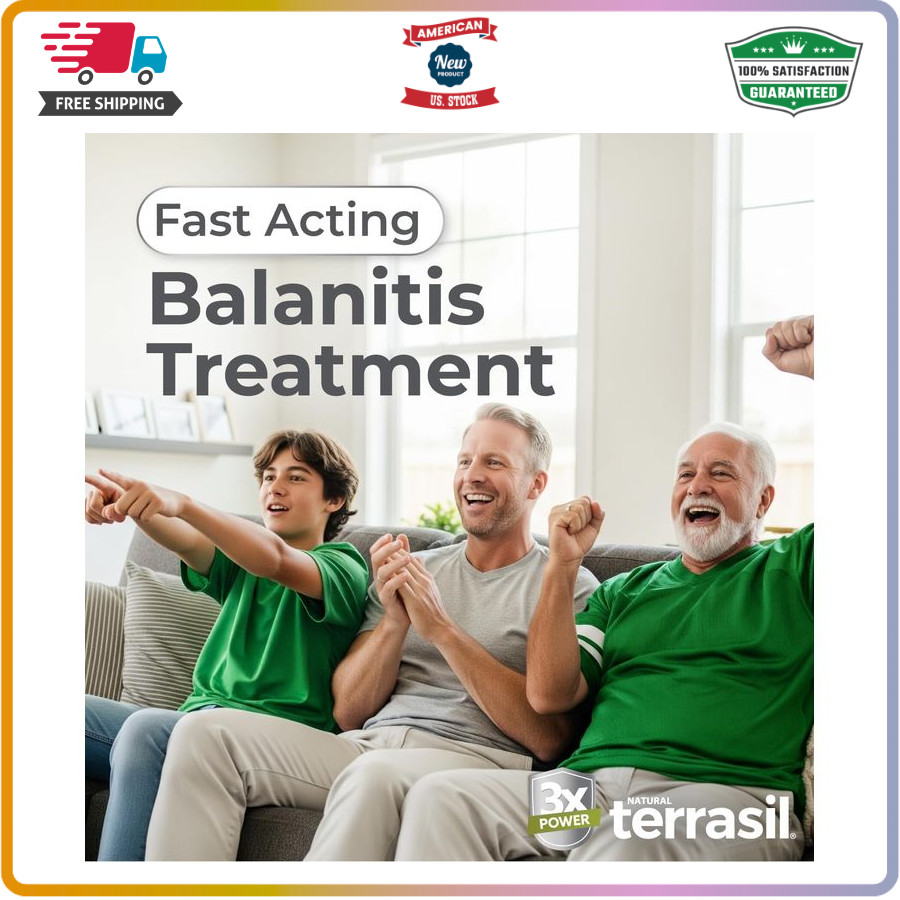 terrasil Balanitis Soap Men 75 g Itch Redness Relief Natural Hypoallergenic
