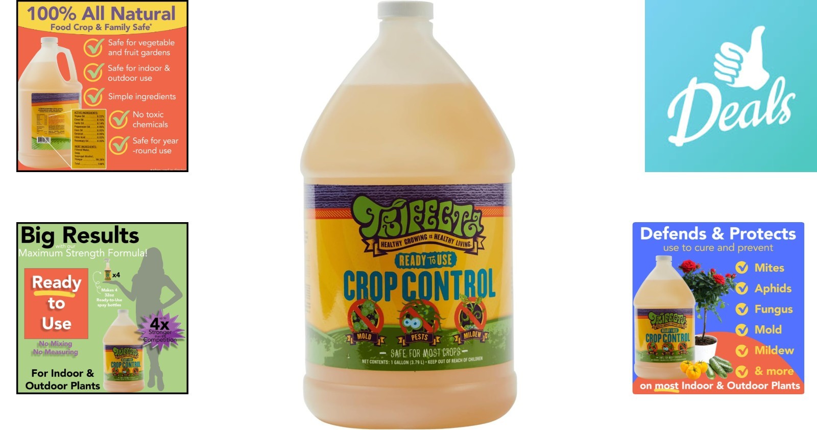 Eco-Friendly 128 Oz Insecticidal Soap – Safe, Food-Grade Fungicide for Pests