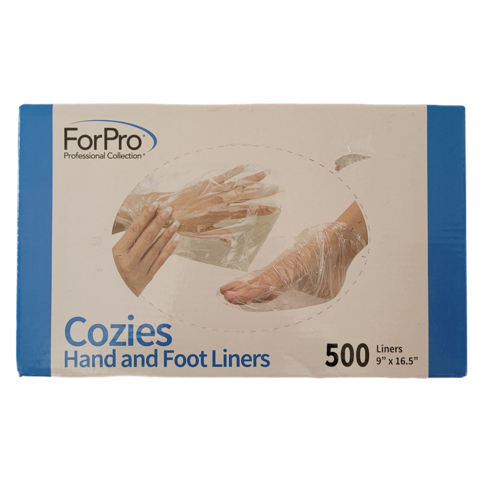 Paraffin Treatment Hand & Foot Liners Help Lock-in Moisture (500 liners) NEW