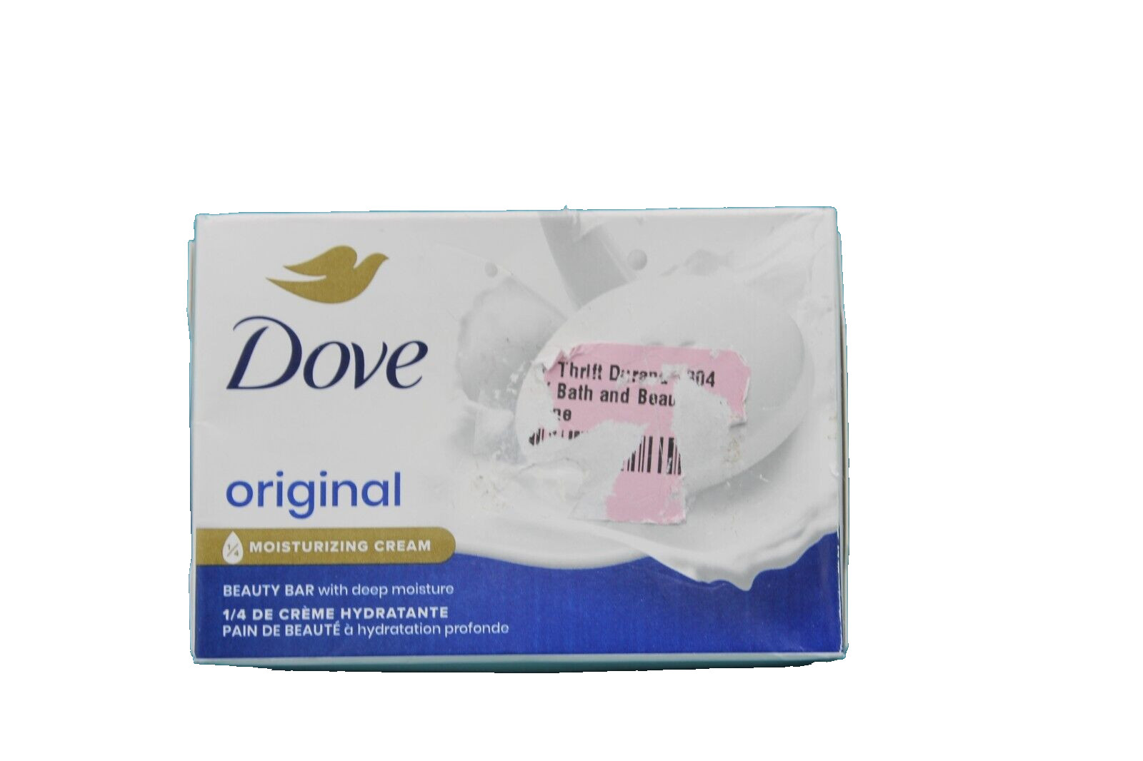 Beauty Bar Soap Original, Made With 1/4 Moisturizing Cream 3.75 oz. Bars