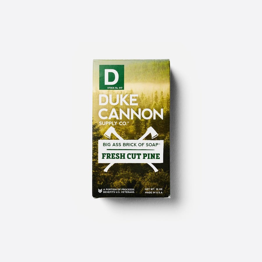 Duke Cannon Big Ass Brick Of Soap Fresh Cut Pine 10 oz – New in Box – FREE SHIP