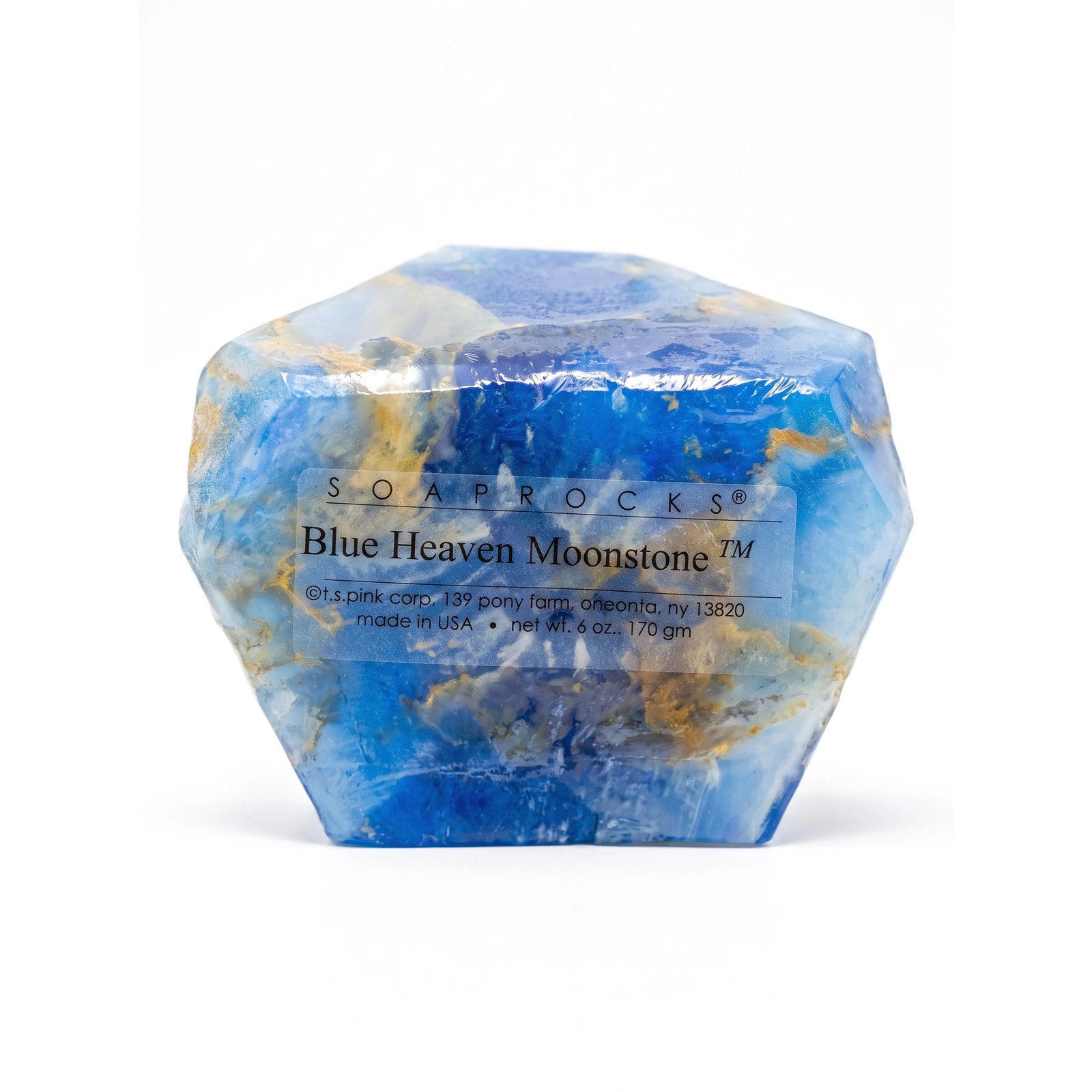 T.S. Pink Soap Rocks – Blue Heaven Moonstone