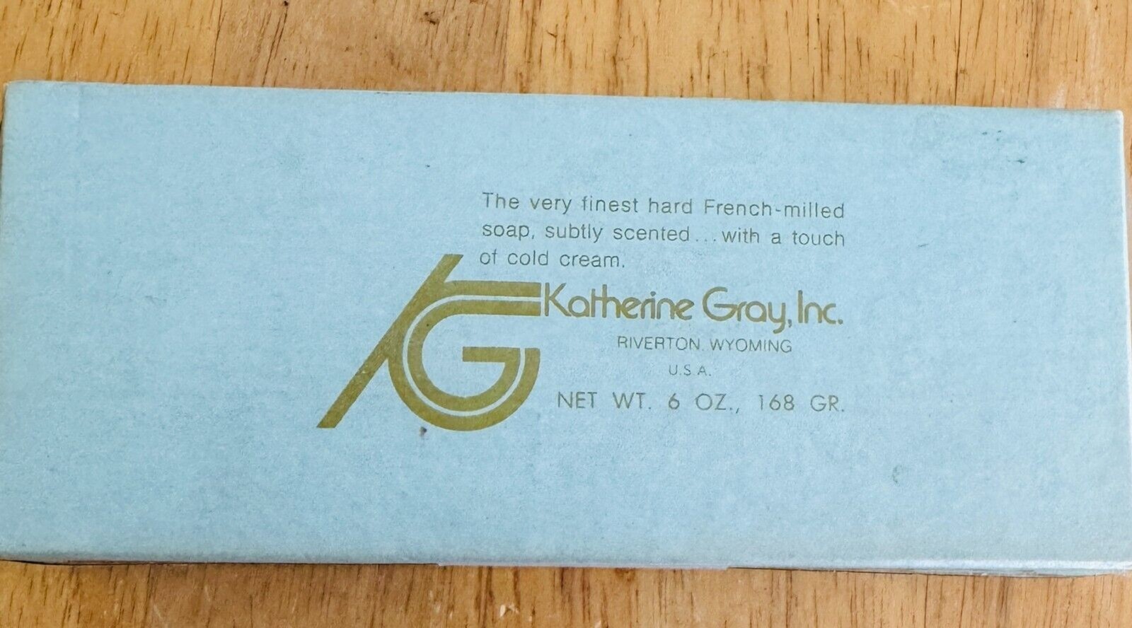 Vintage Katherine Gray Hard French-Milled Soap 4 Guest Sealed Bars New