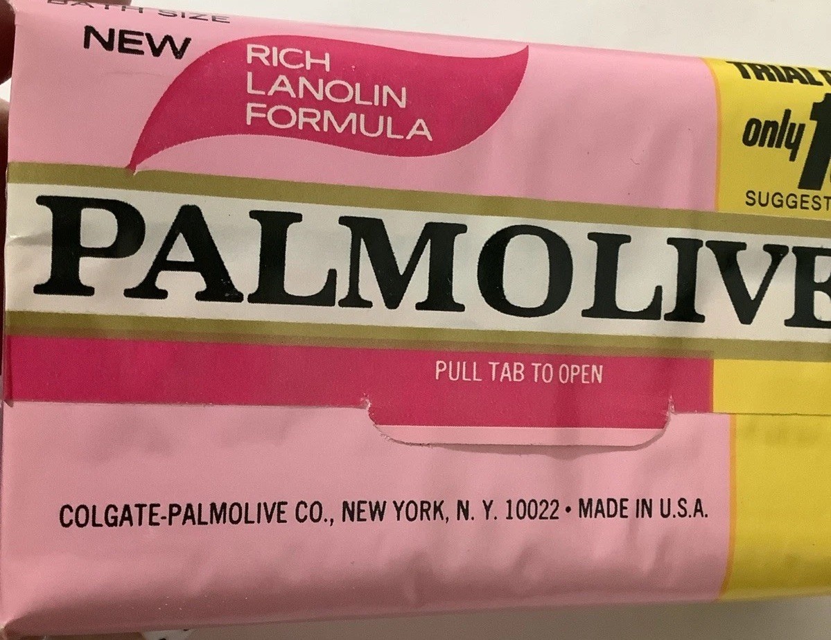 Vintage Palmolive Pink Bar Soap Body, Hand 5 Ounces Each Lot Of 2 Sealed Pkgs